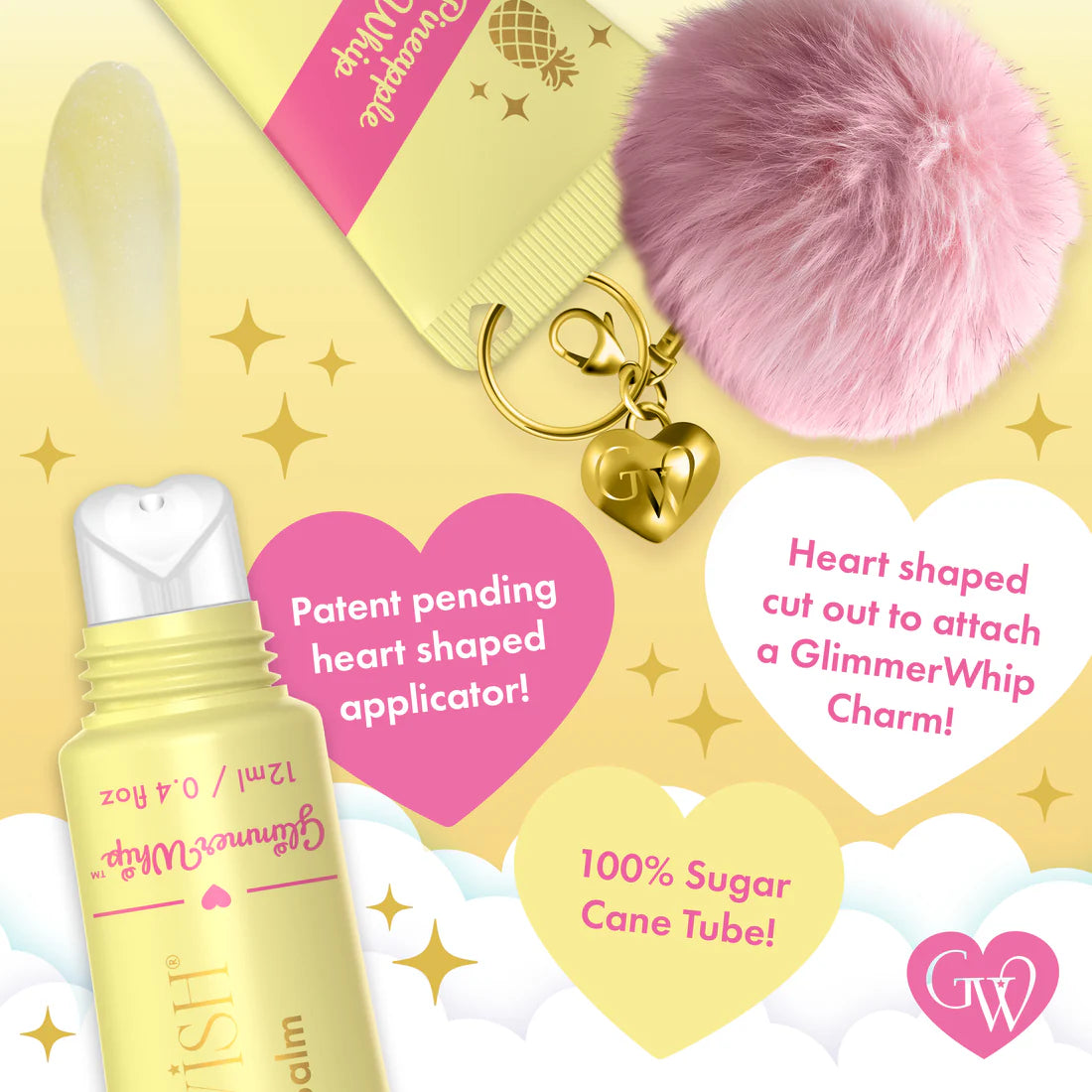 Glimmer WishGlimmer Wish Whipped Lip Balm - Pineapple WhipBabysupermarket