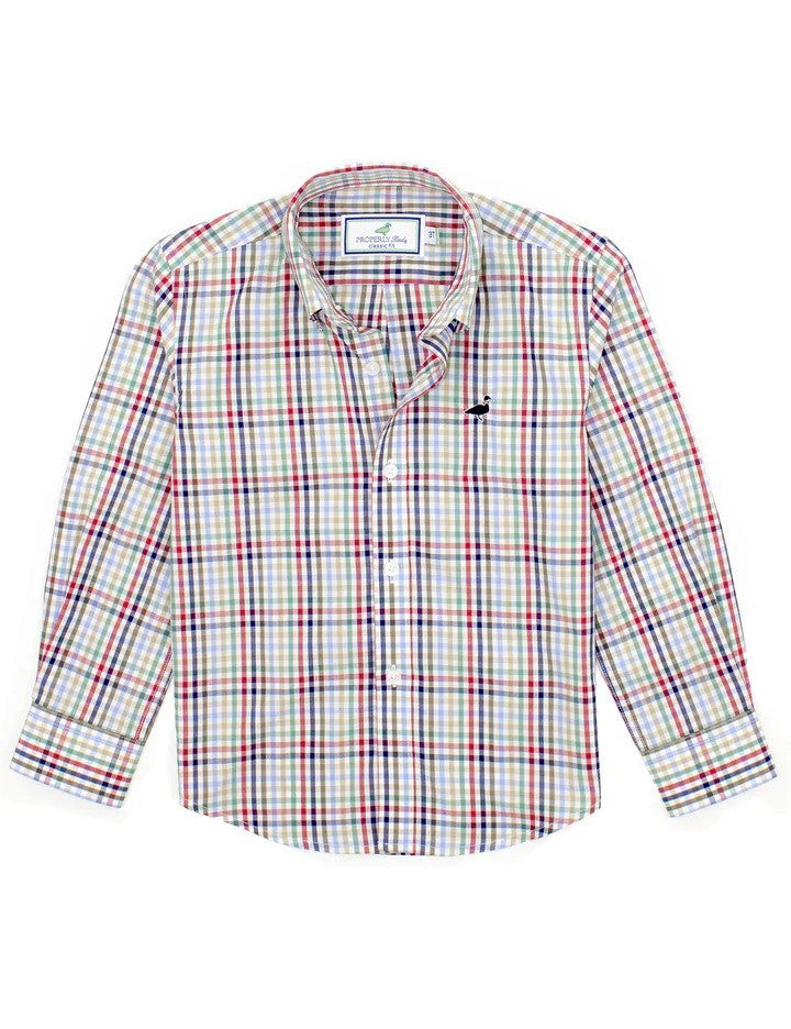 Properly Tied Autumn Trail Seasonal Sportshirt