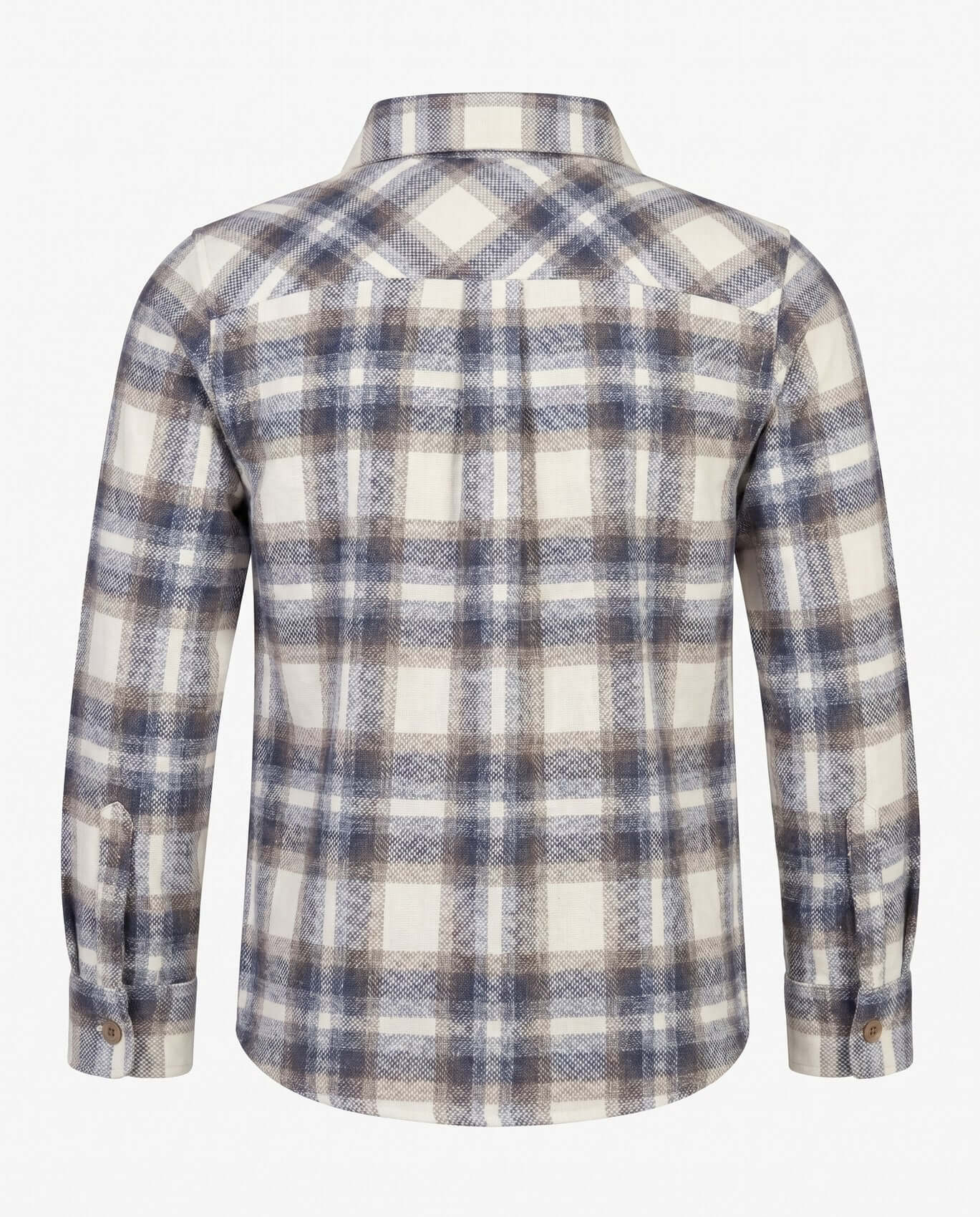 Appaman Boys Flannel Shirt - Off White Plaid