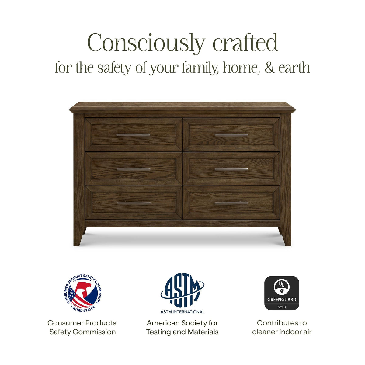 NamesakeMonogram by Namesake Barrow 6-Drawer Double DresserBabysupermarket