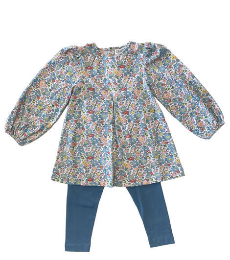 Ishtex Textile Products Festive Flower Tunic Set