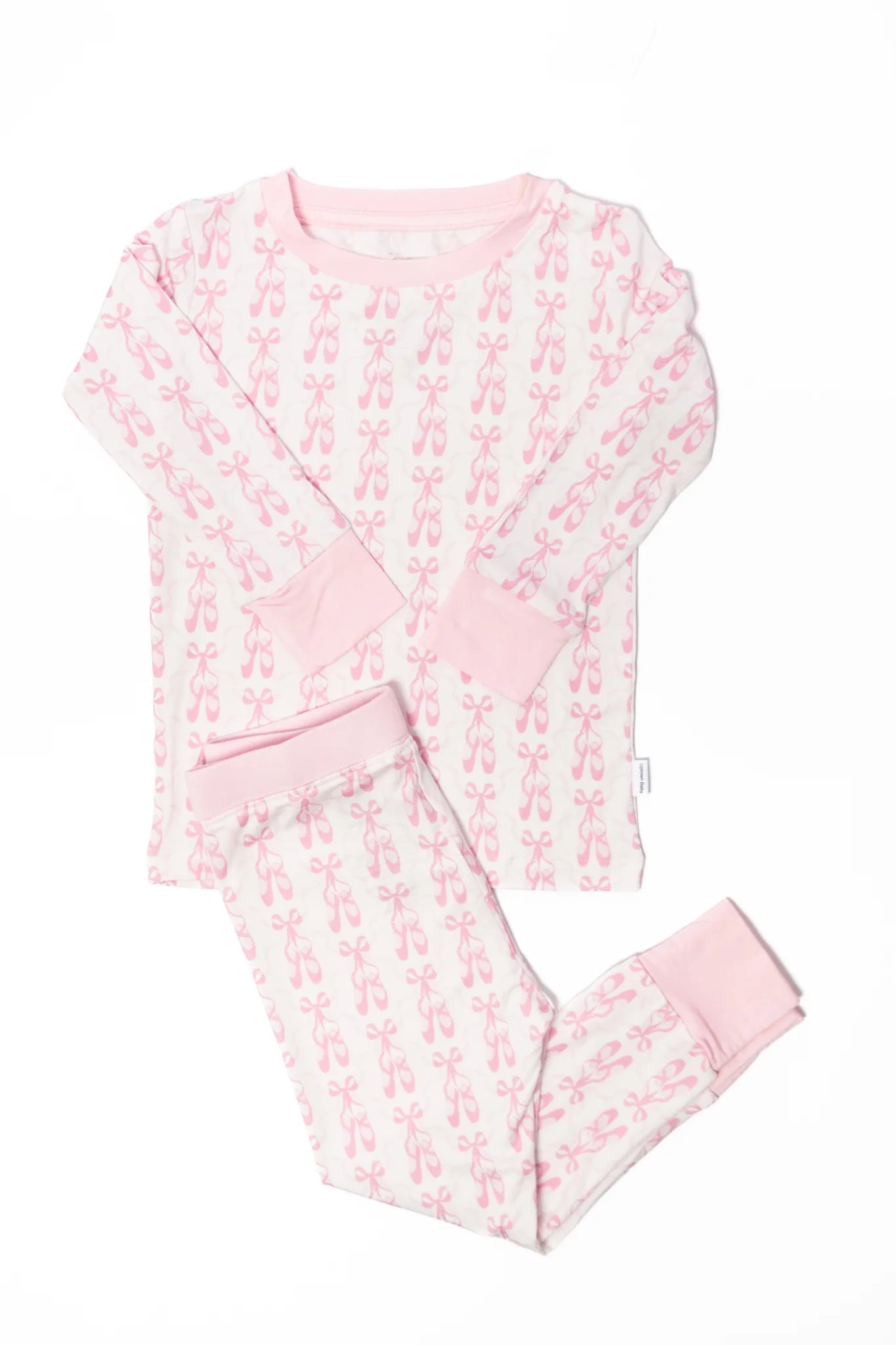 Uptown Baby Long Sleeve Pajamas - Ballet