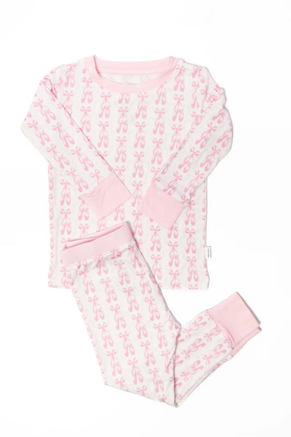 Uptown Baby Long Sleeve Pajamas - Ballet
