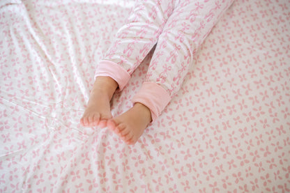 Uptown Baby Long Sleeve Romper - Ballet