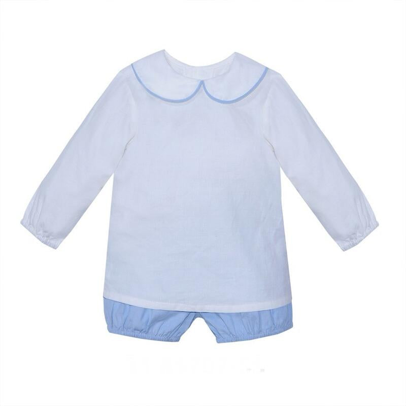 Baby Sen Beau Boy Blue Short Set