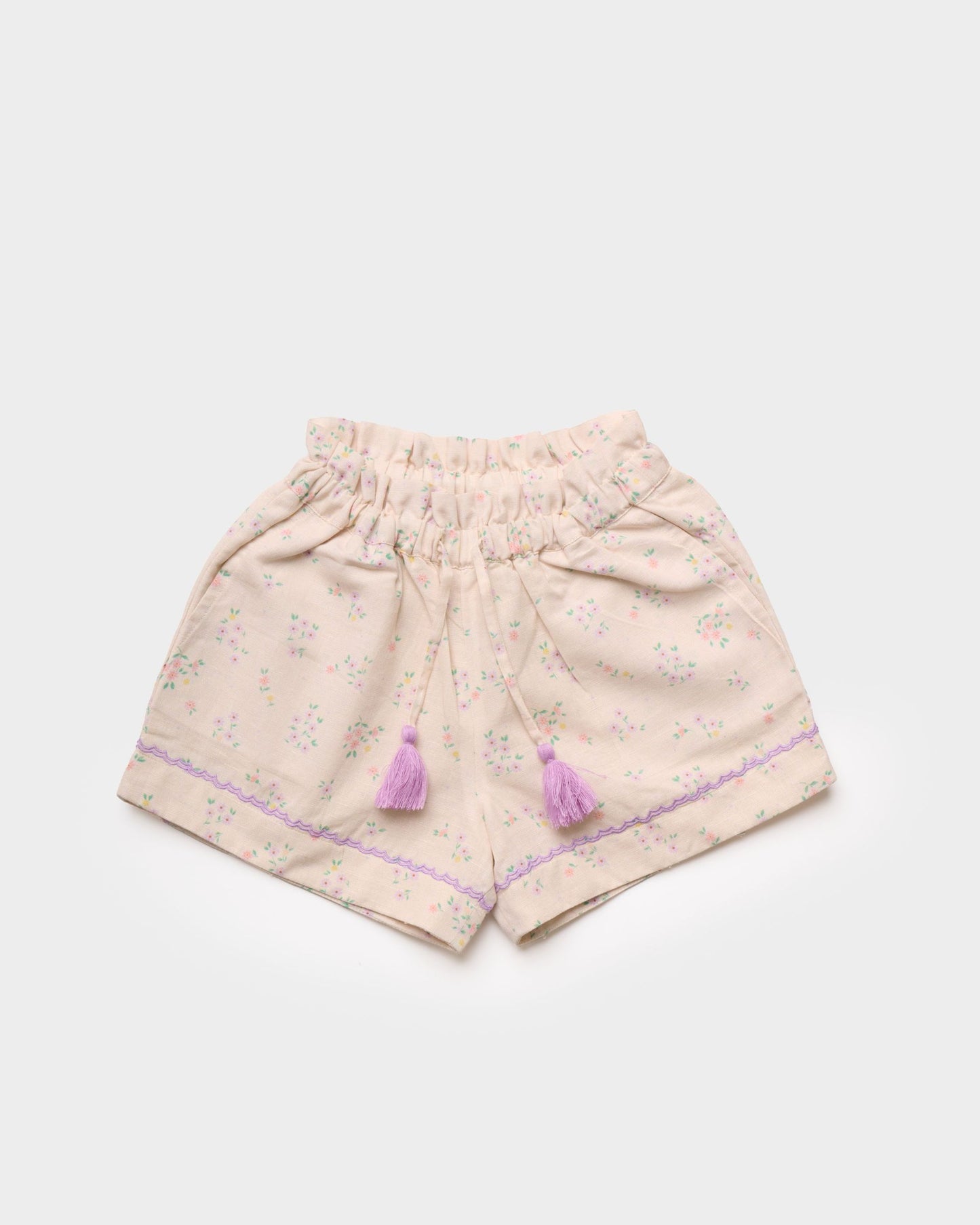 Early SundayEarly Sunday Girls Roman Shorts - Painted Bouquet PrintBabysupermarket
