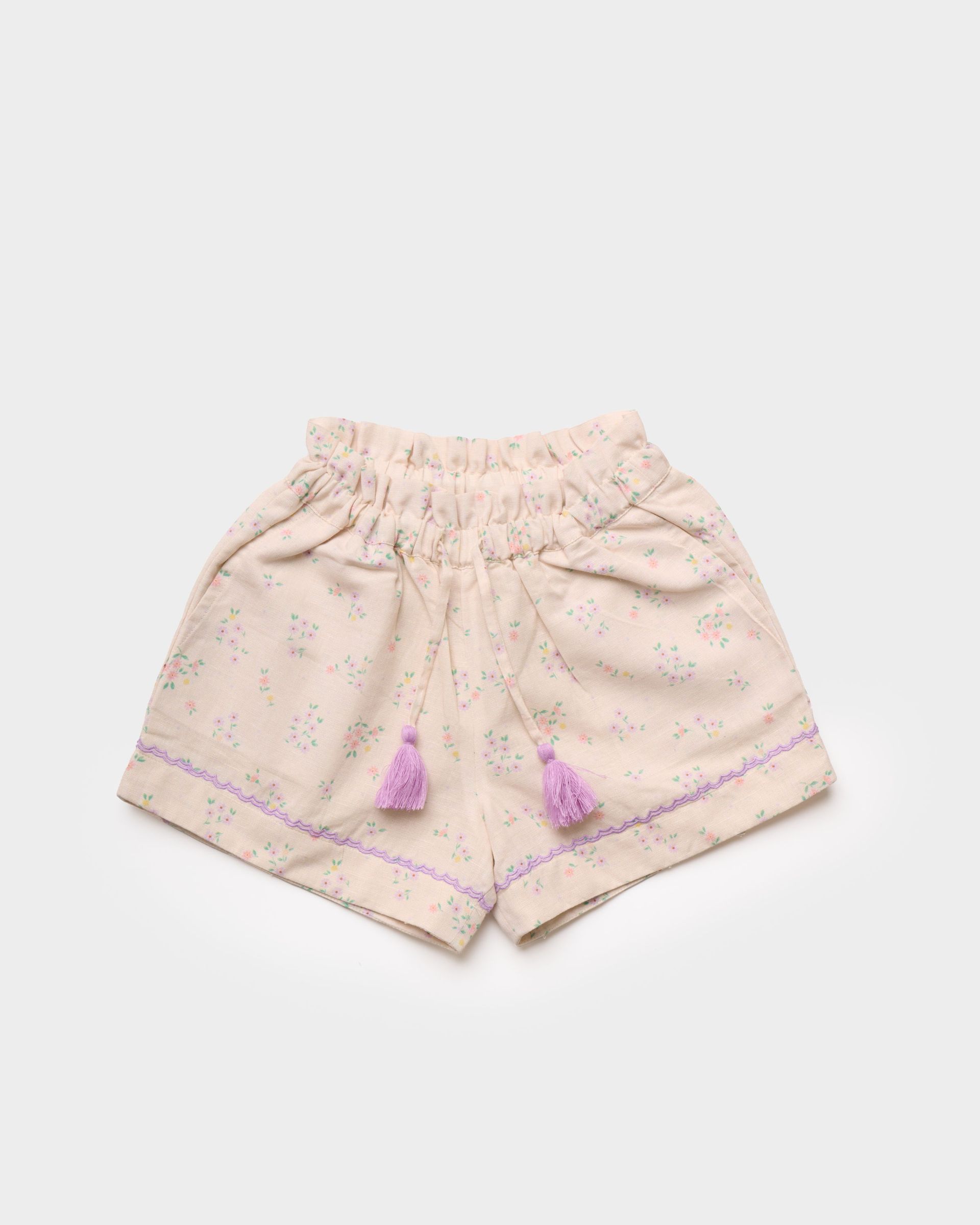 Early SundayEarly Sunday Girls Roman Shorts - Painted Bouquet PrintBabysupermarket
