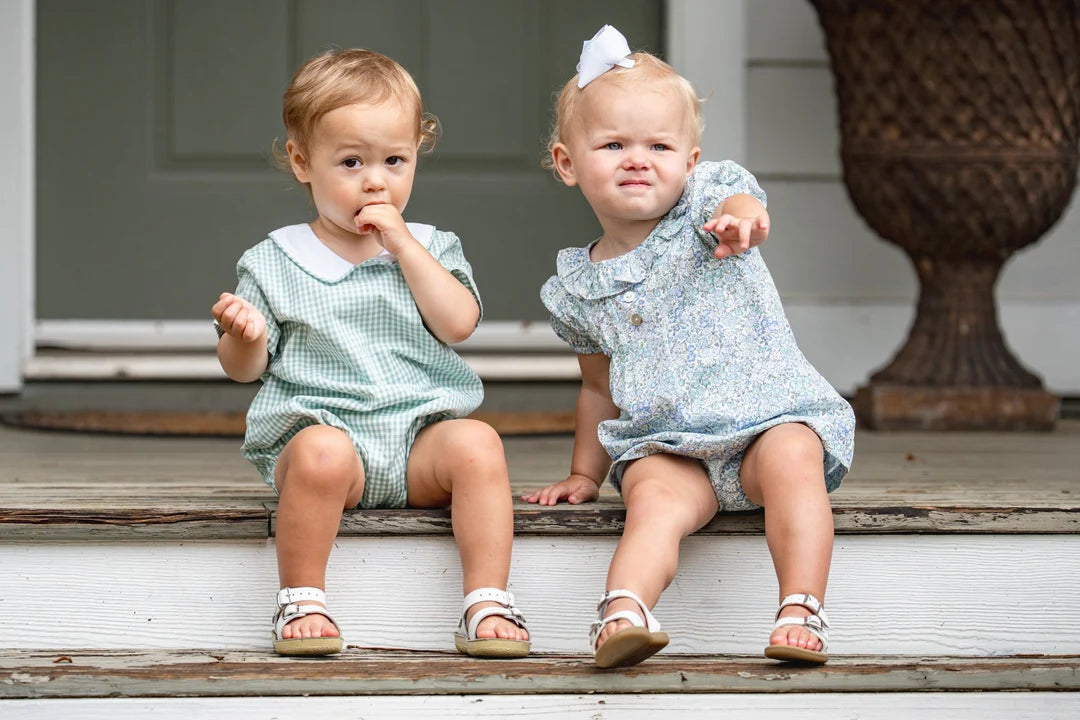The Oaks ApparelThe Oaks Apparel Boy's James Teal Briar Check BubbleBabysupermarket