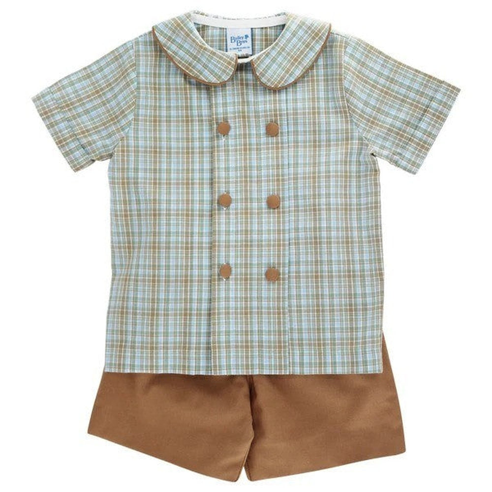 Bailey Boys Brownstone Dressy Short Set