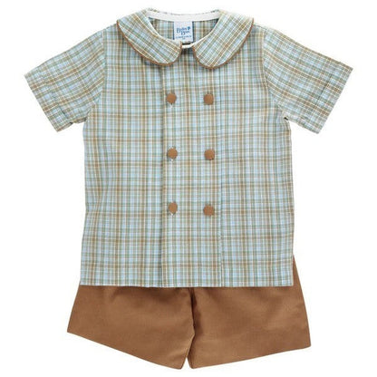 Bailey Boys Brownstone Dressy Short Set