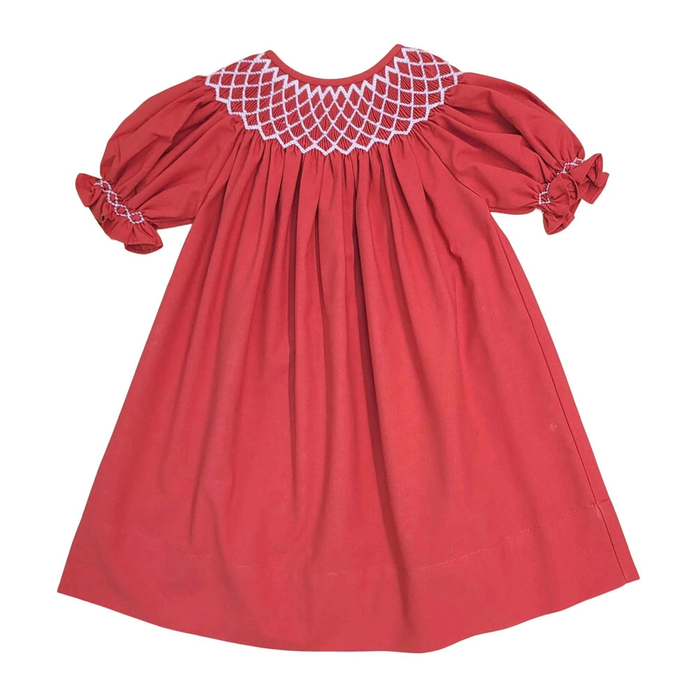 Sweet Dreams Catherine Red Dress with White Pearls