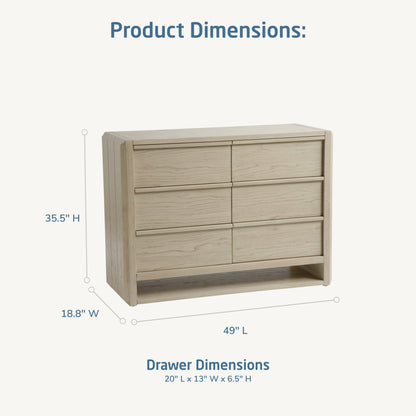 Maxi-Cosi Nursery NorCal 6-Drawer Dresser