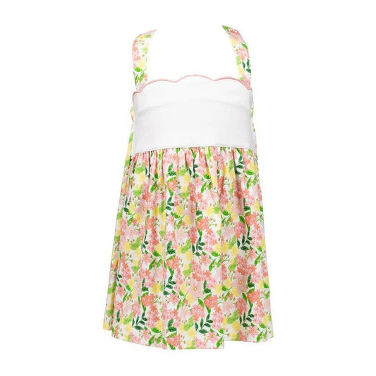 The Proper Peony Daffodil Scallop Sundress