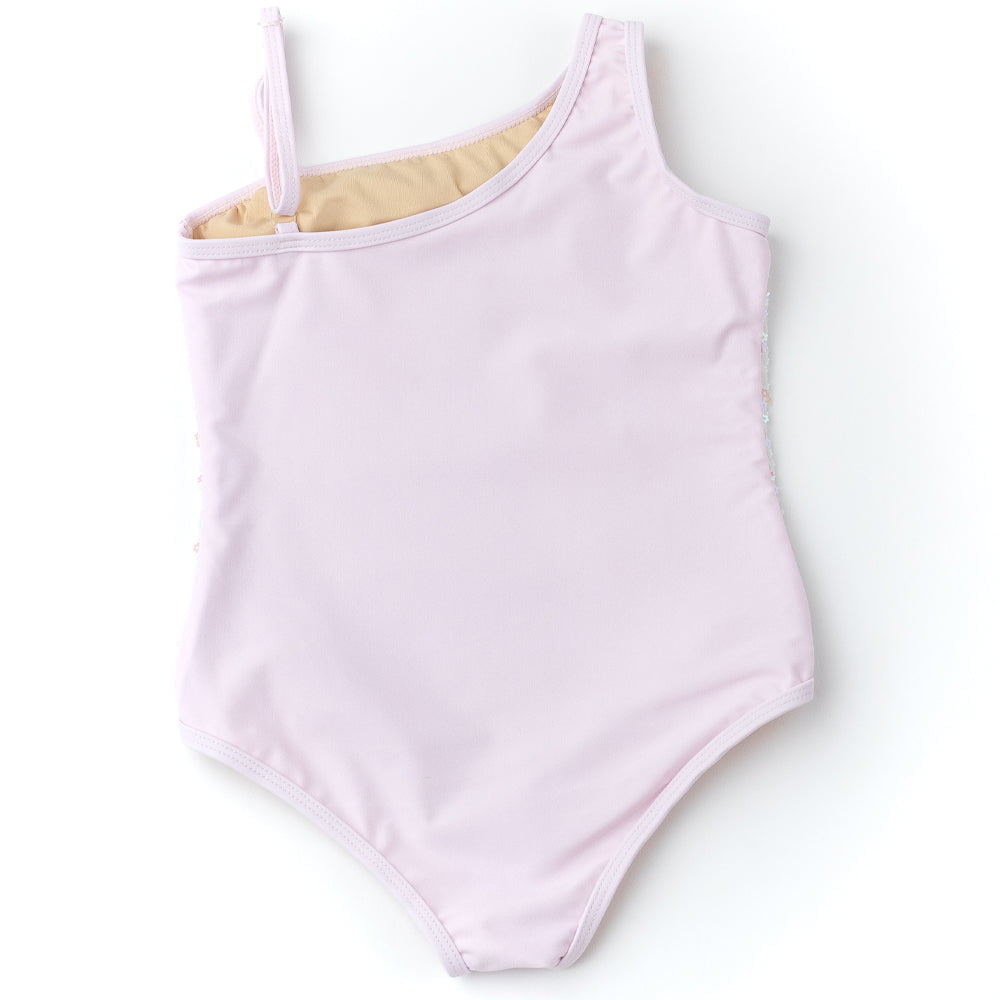 Shade CrittersShade Critters Girls Daisy Sequin One Piece SwimsuitBabysupermarket
