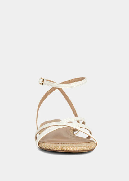 ShuShop Girls Dana Mini Sandal - White