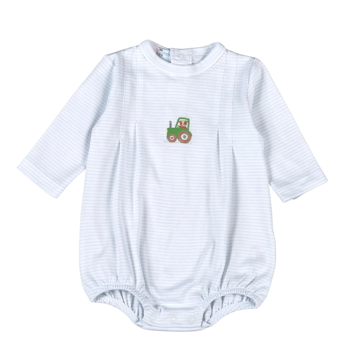 Baby Loren Blue Baby Tractor Bubble