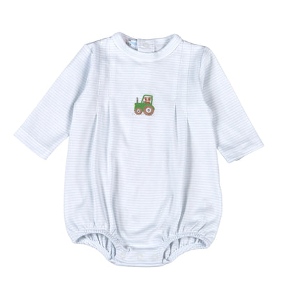 Baby Loren Blue Baby Tractor Bubble
