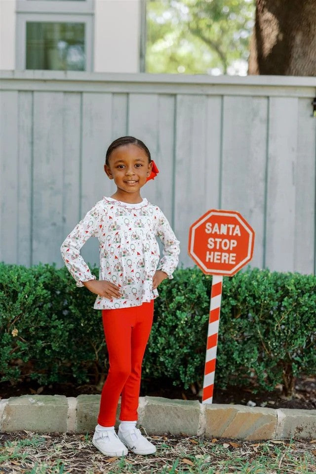 Proper Peony Deck the Halls Tunic & Legging Set