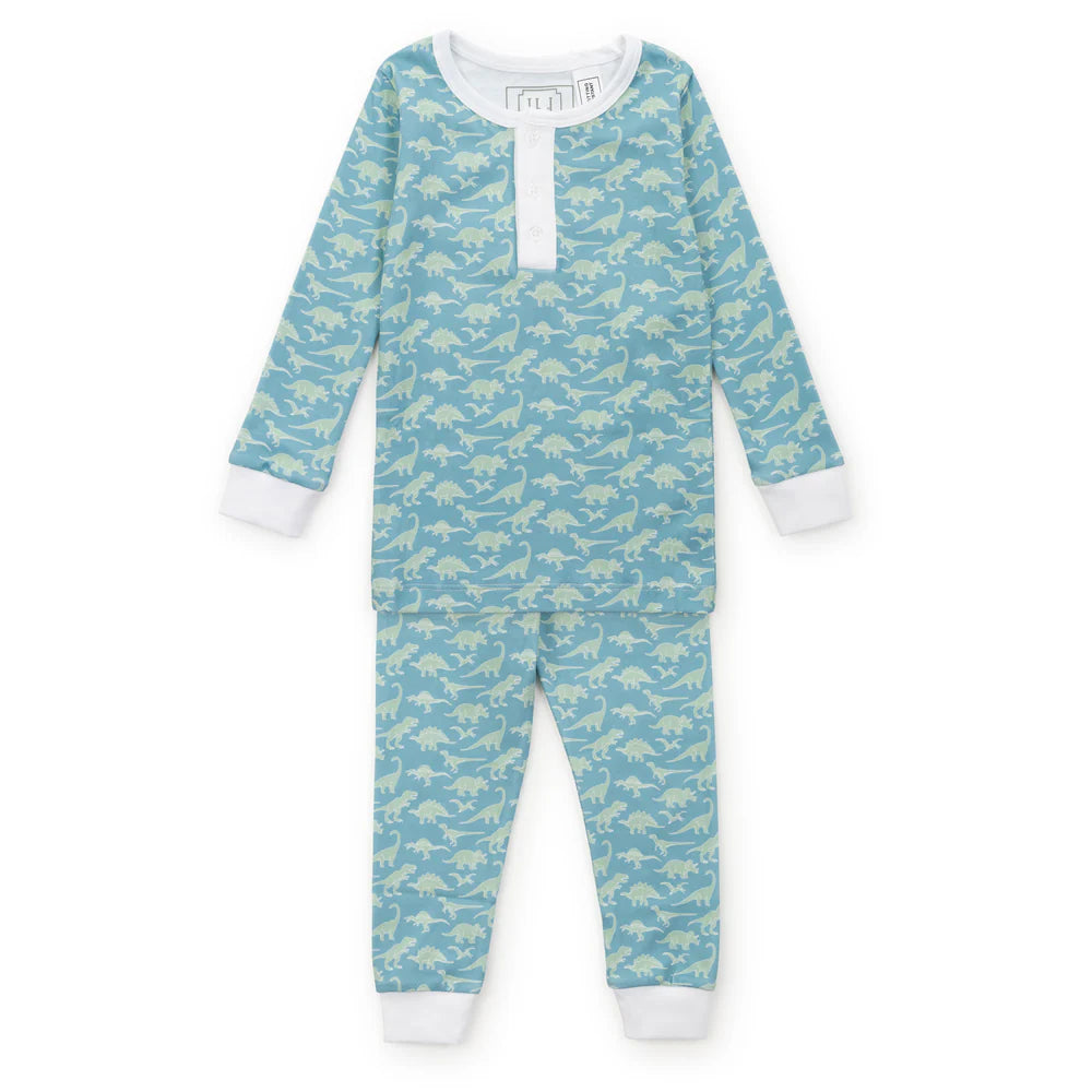 Lila and Hayes Dinosaur Dig Jack Pajama Set