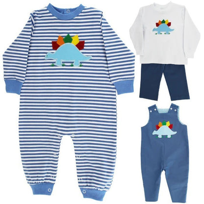 Bailey Boys Dino Dave Knit Romper