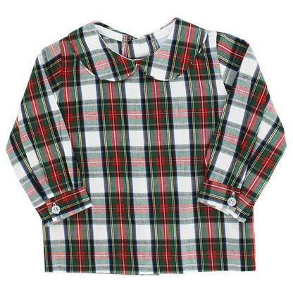 Bailey Boys Evergreen with White Cord Piped Shirt