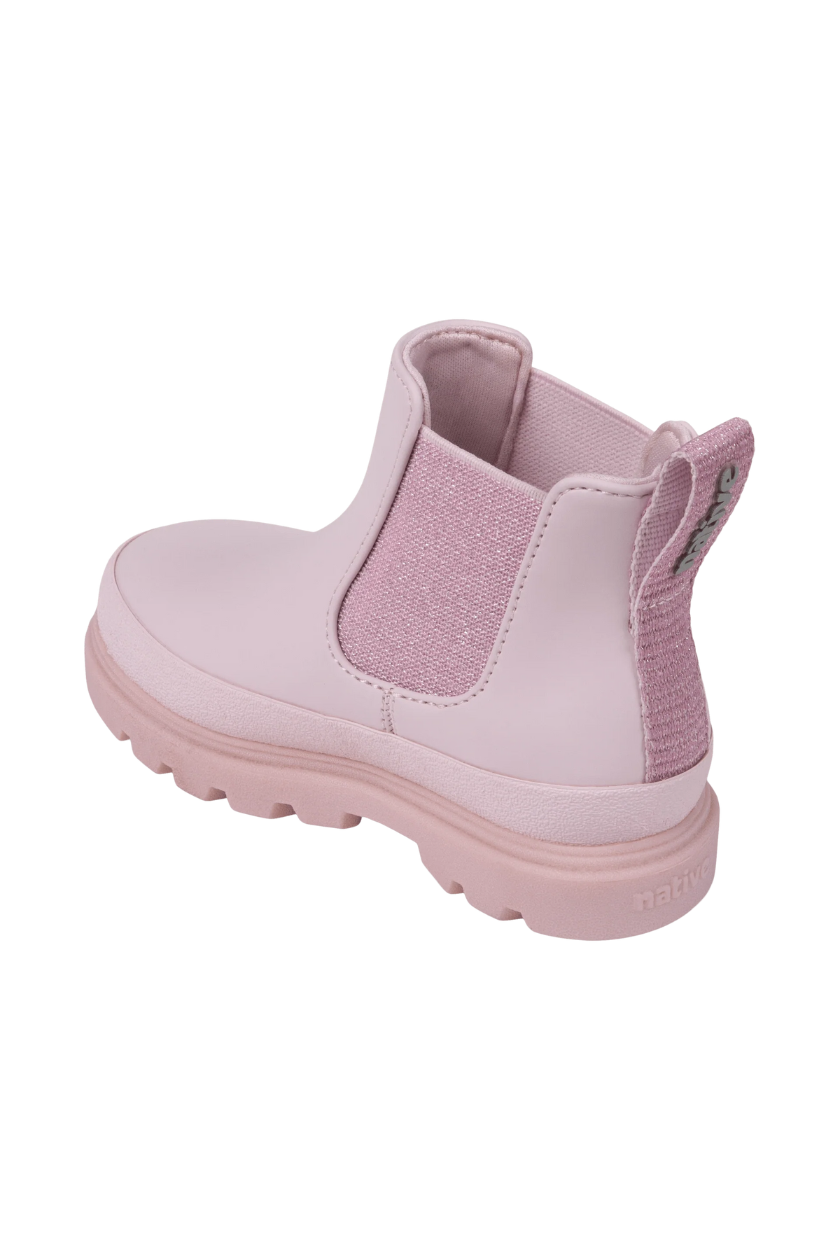 Native Shoes - Kensington Chelsea Glitter Kids - Barely Pink Bling