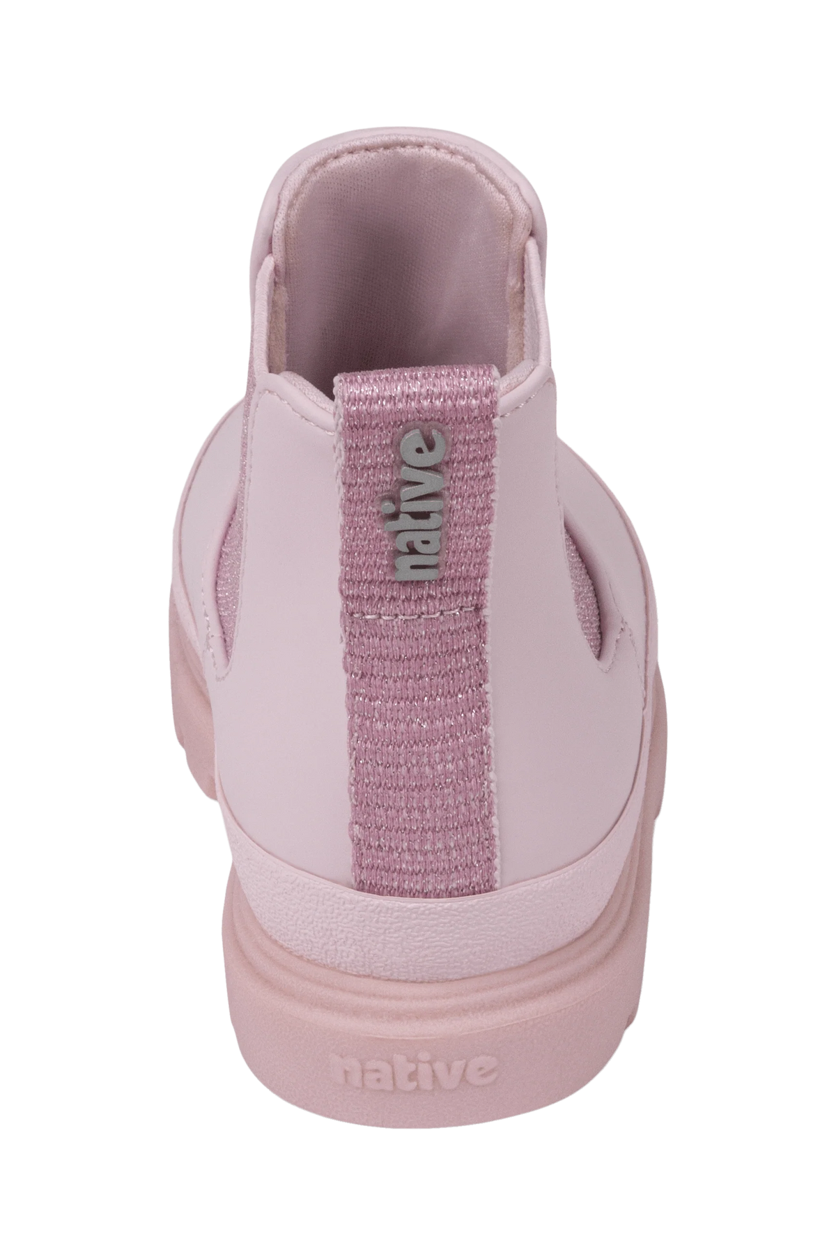 Native Shoes - Kensington Chelsea Glitter Kids - Barely Pink Bling