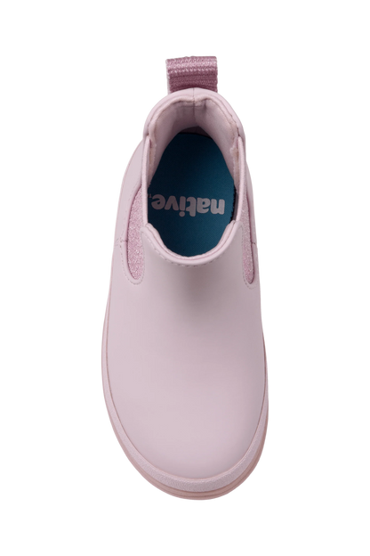 Native Shoes - Kensington Chelsea Glitter Kids - Barely Pink Bling