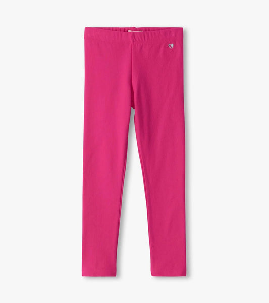 Hatley Girls Pink Yarrow Cozy Leggings