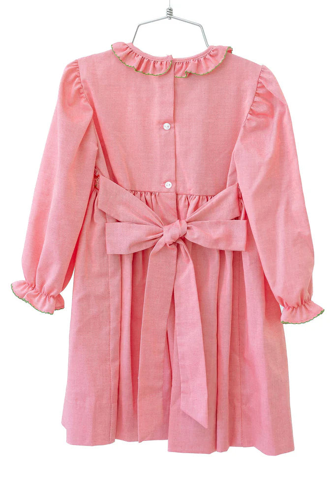 Ruth & Ralph Festive Charlotte Long Sleeve Smock Dress