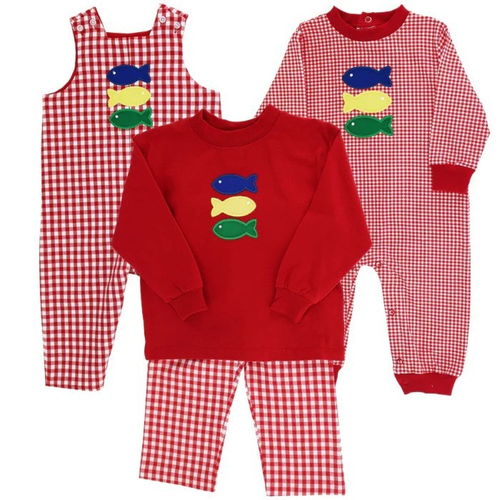 Bailey Boys Fish Trio Pant Set