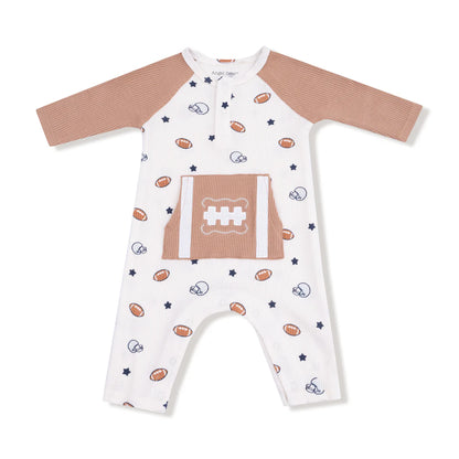 Angel Dear Footballs & Stars Romper