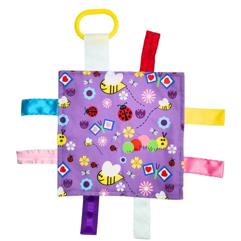 Garden Flower Bees and Butterflies Sensory Ribbon Toy w/Crinkle
