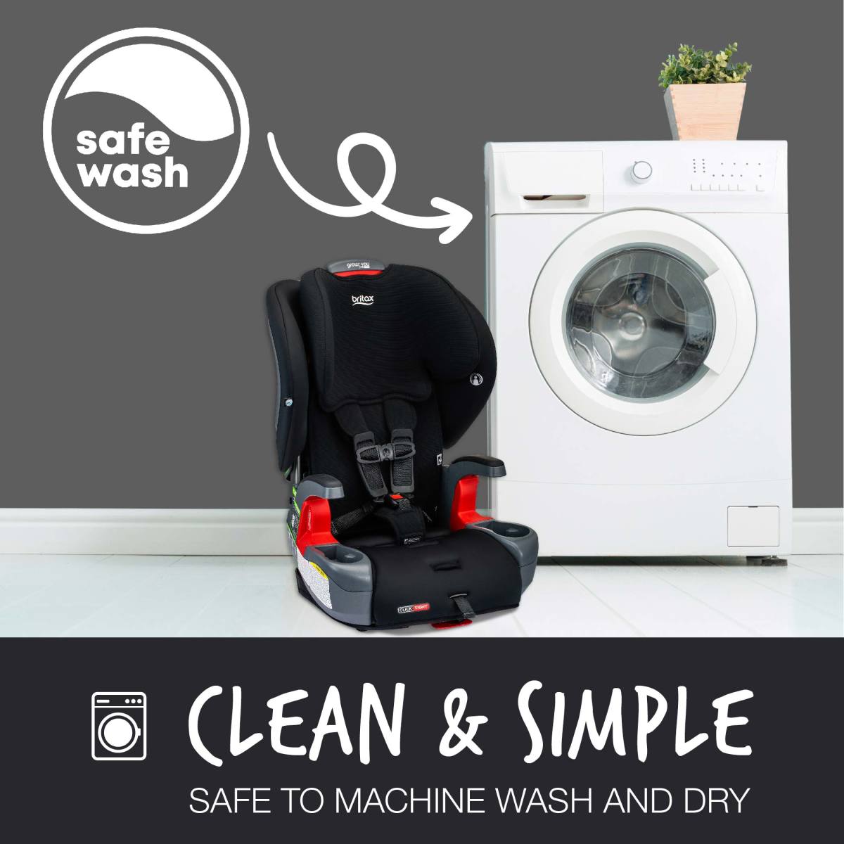 BritaxBritax Grow With You Clicktight Harness-to-Booster SeatBabysupermarket