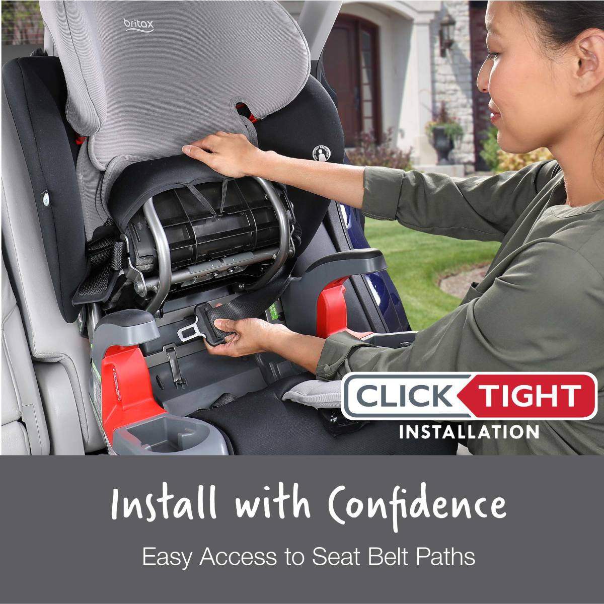 Britax Grow With You Clicktight Harness-to-Booster Seat