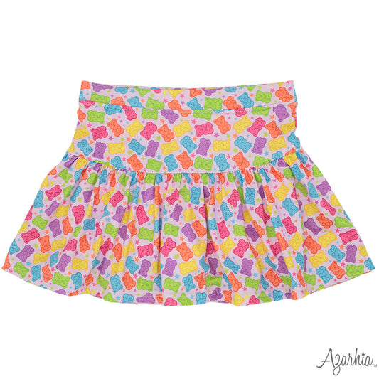 Azarhia Gummy Bear Print Skort