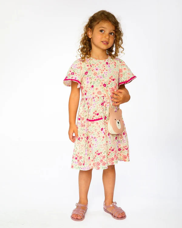 Deux par Deux Little Meadow Muslin Dress