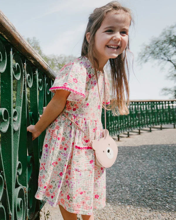 Deux par Deux Little Meadow Muslin Dress