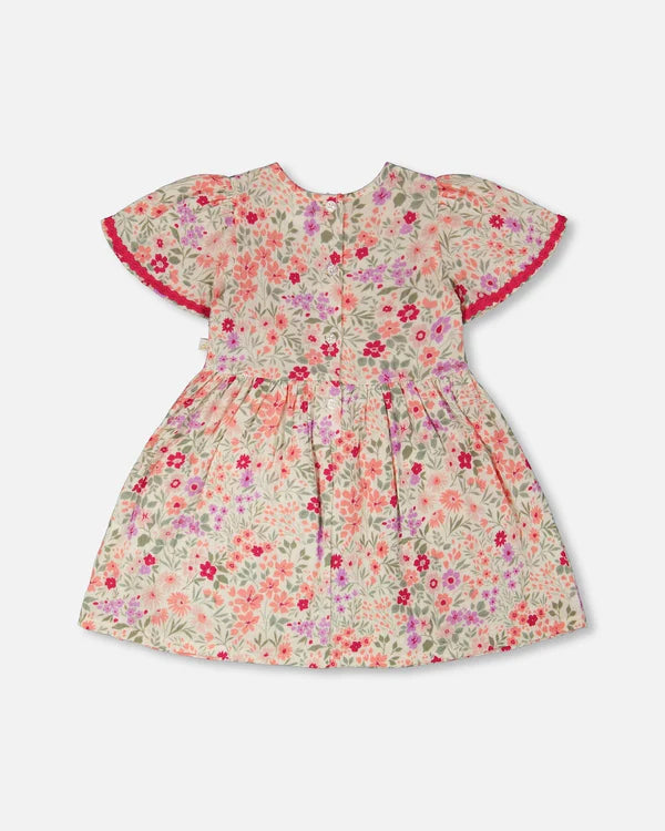 Deux par Deux Little Meadow Muslin Dress