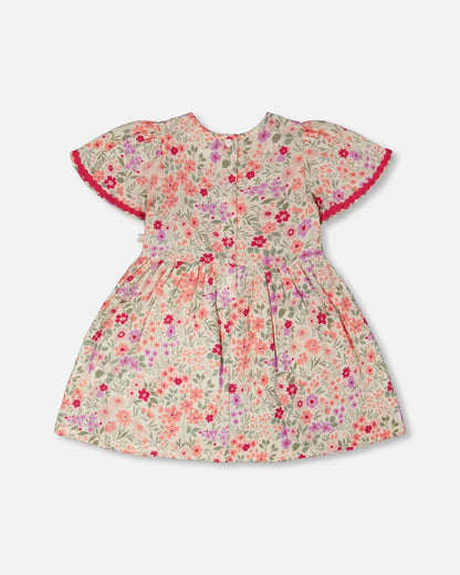 Deux par Deux Little Meadow Muslin Dress