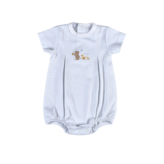 Baby Loren Music & Parade Embroidered Bubble