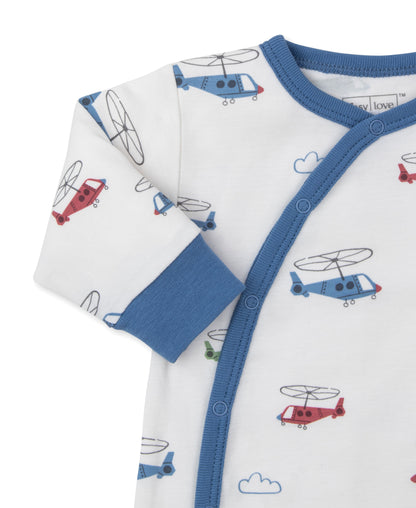 Kissy Love Helicopter Rescue Boys Playsuit