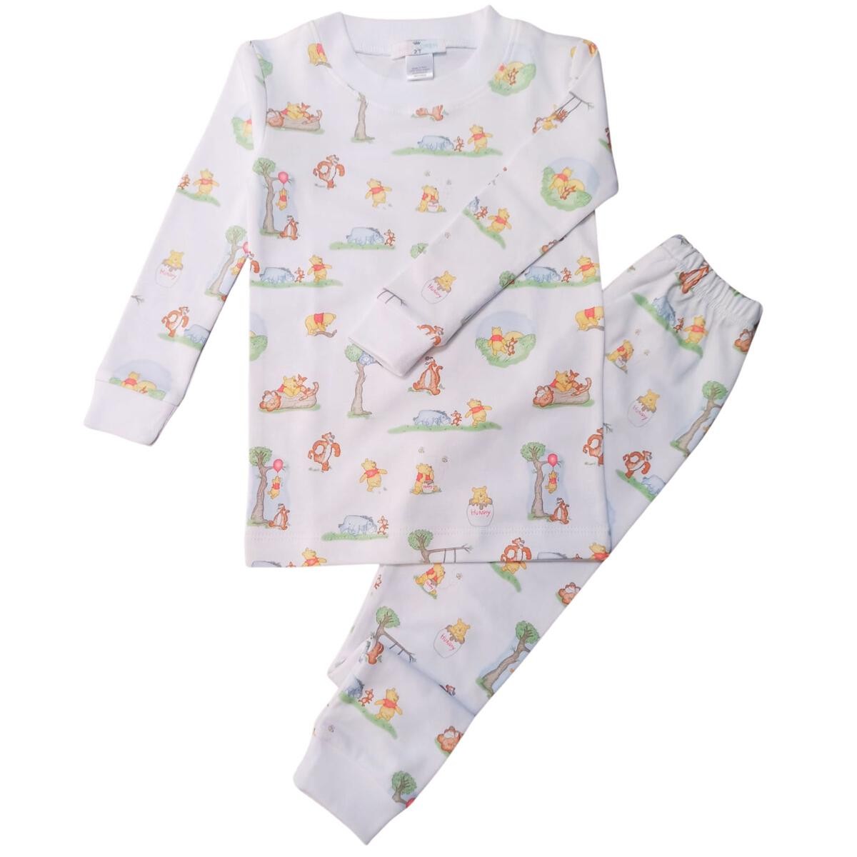 Baby Loren Honey Bear Pima Two Piece Loungewear