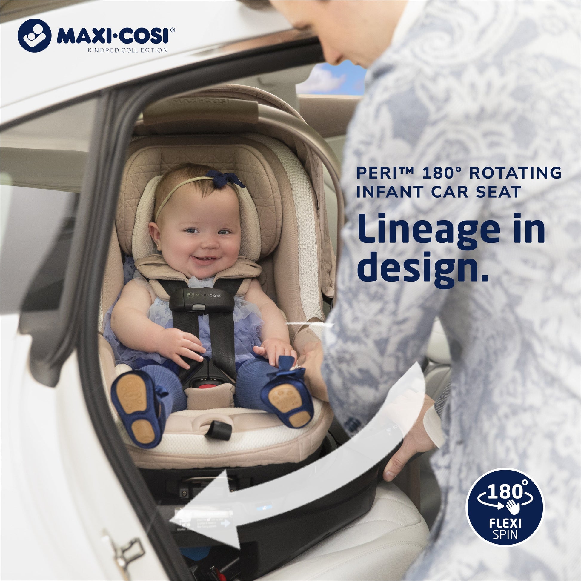 Maxi-Cosi Kindred Peri 180° Rotating Infant Car Seat