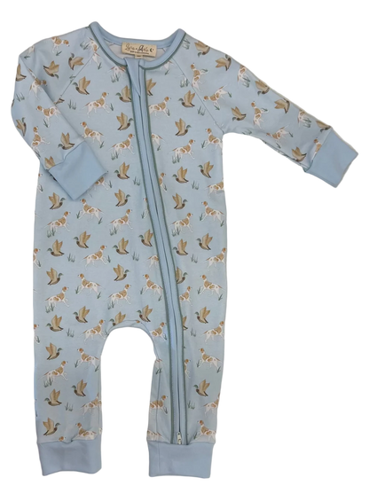Luna & Arlo by Magnolia Baby Duck and Hound Zip Playsuit