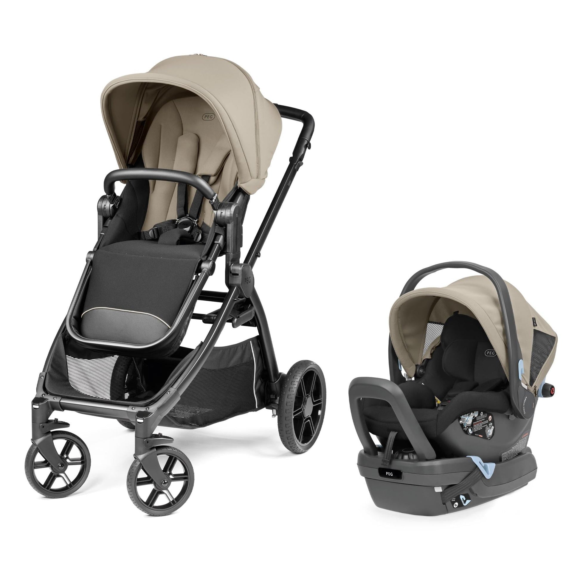 PEGPEG YPSI Stroller + Primo Viaggio Nido Car Seat Travel System | Specialty Store Exclusive!Babysupermarket