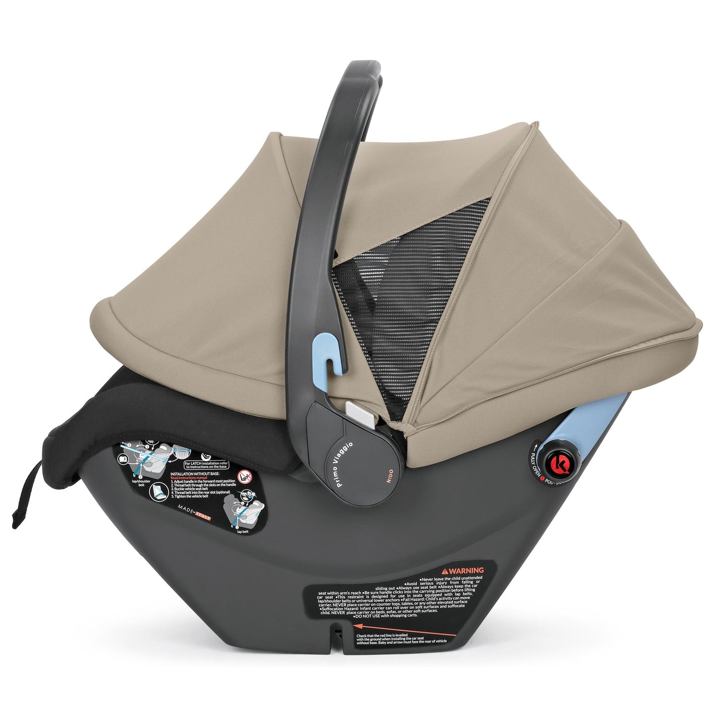 PEGPEG YPSI Stroller + Primo Viaggio Nido Car Seat Travel System | Specialty Store Exclusive!Babysupermarket