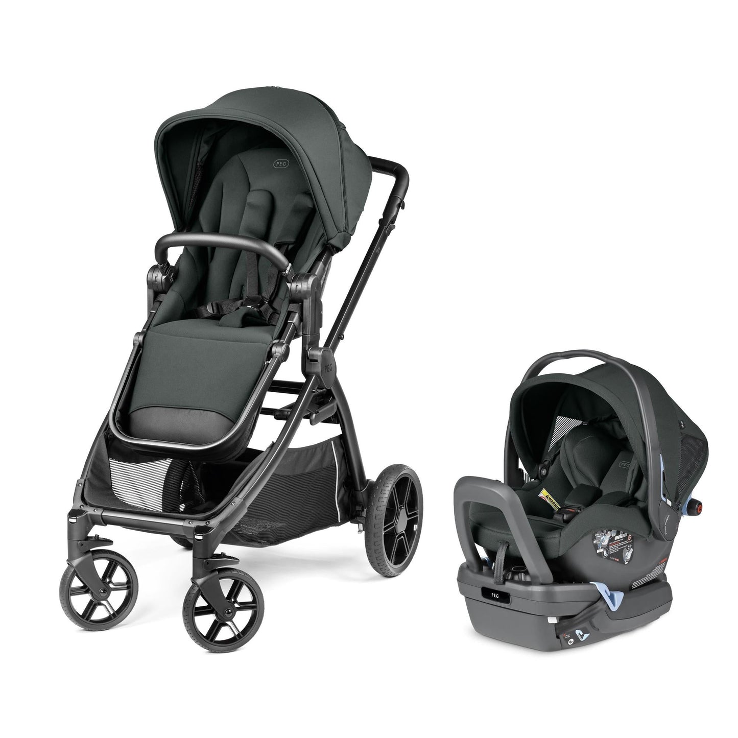 PEGPEG YPSI Stroller + Primo Viaggio Nido Car Seat Travel System | Specialty Store Exclusive!Babysupermarket