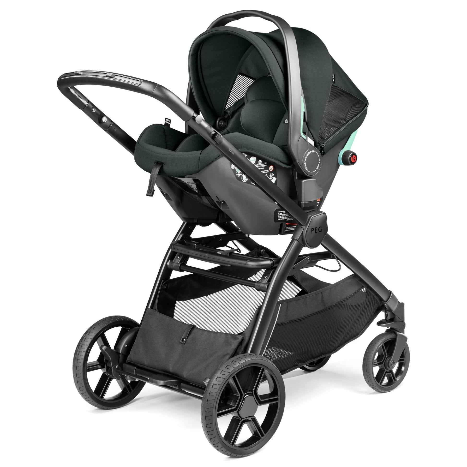 PEGPEG YPSI Stroller + Primo Viaggio Nido Car Seat Travel System | Specialty Store Exclusive!Babysupermarket