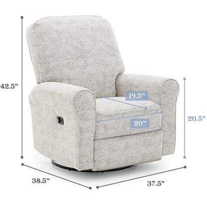 Best ChairsStorytime Josey Swivel Glider ReclinerBabysupermarket